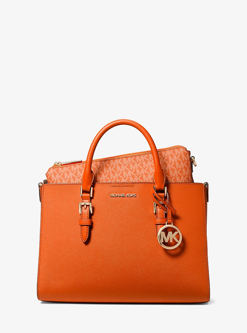 ああちゃん様MICHAEL KORS CHARLOTTEトートバッグのみ Michael Kors 