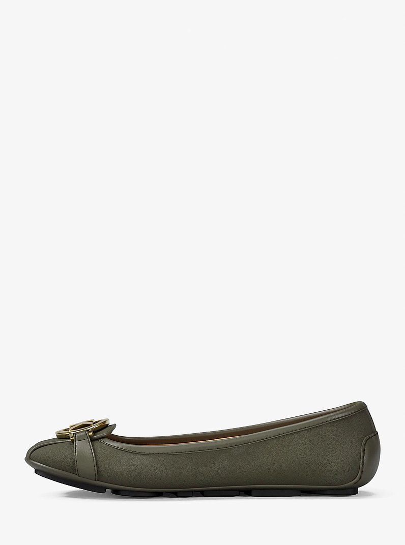 Fulton Suede Moccasin in OLIVE | Michael Kors
