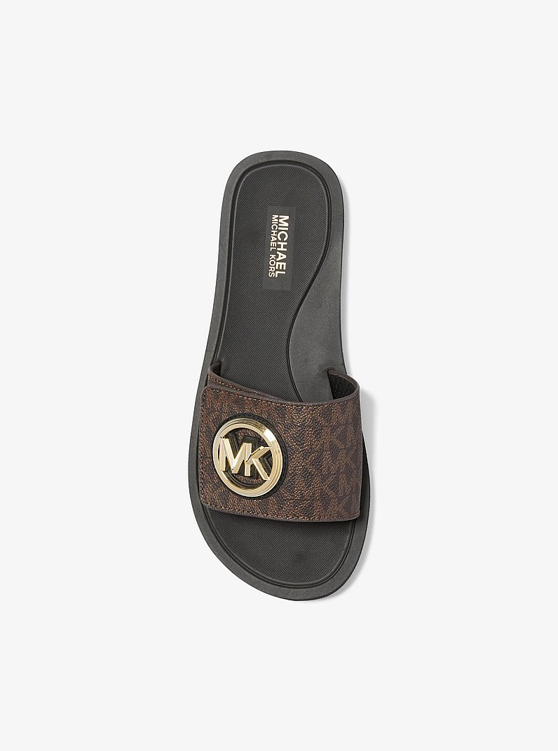 Signature Logo Slide Sandal