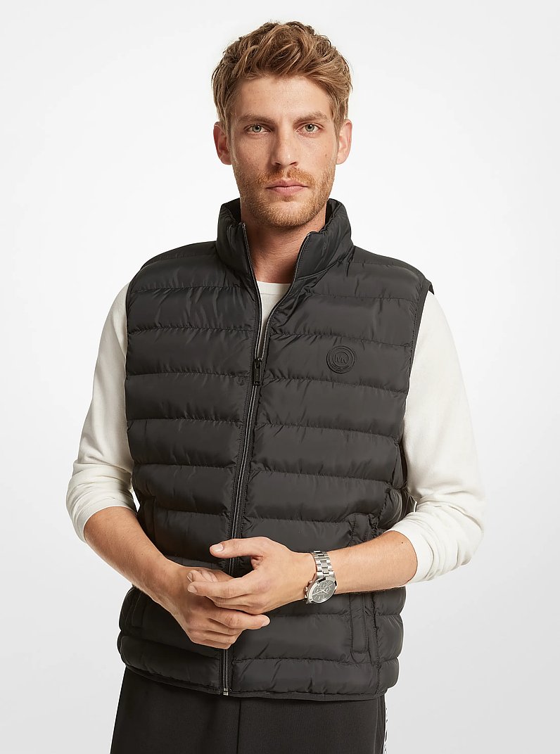 Gilet matelass&eacute; in NOIR | Michael Kors