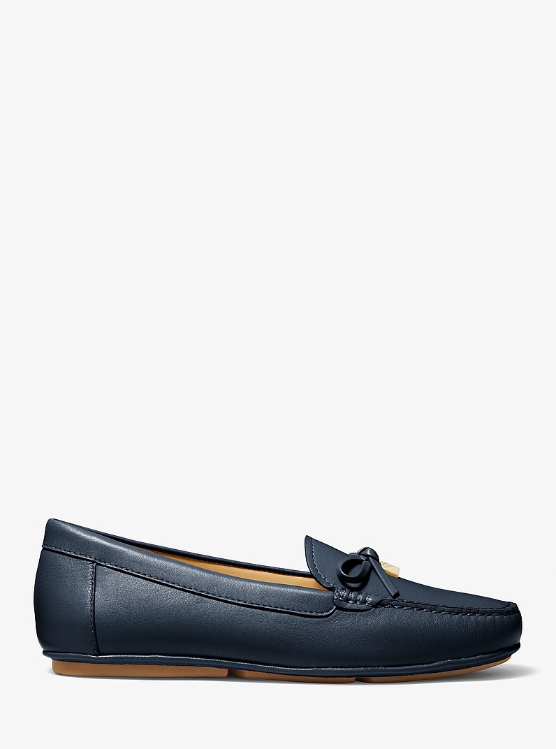 Loafer Juliette aus Leder in NAVYBLAU | Michael Kors
