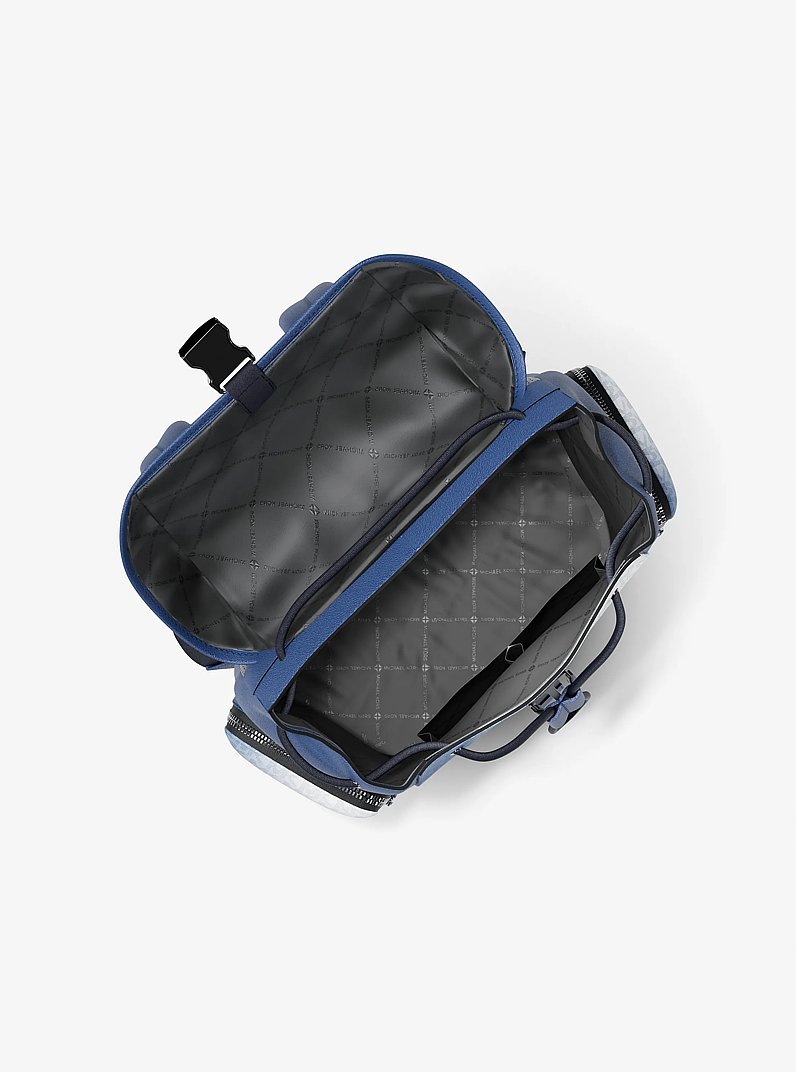 Cooper Medium Ombr&eacute; Signature Logo City Backpack in GALAXY BLUE MULTI | Michael Kors