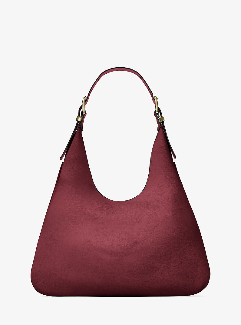 Nolita Large Nubuck Hobo Shoulder Bag