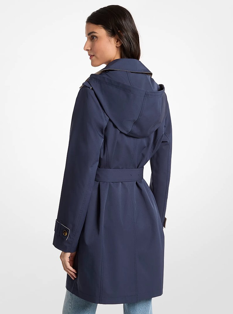 Belted Trench Coat in MIDNIGHTBLUE | Michael Kors