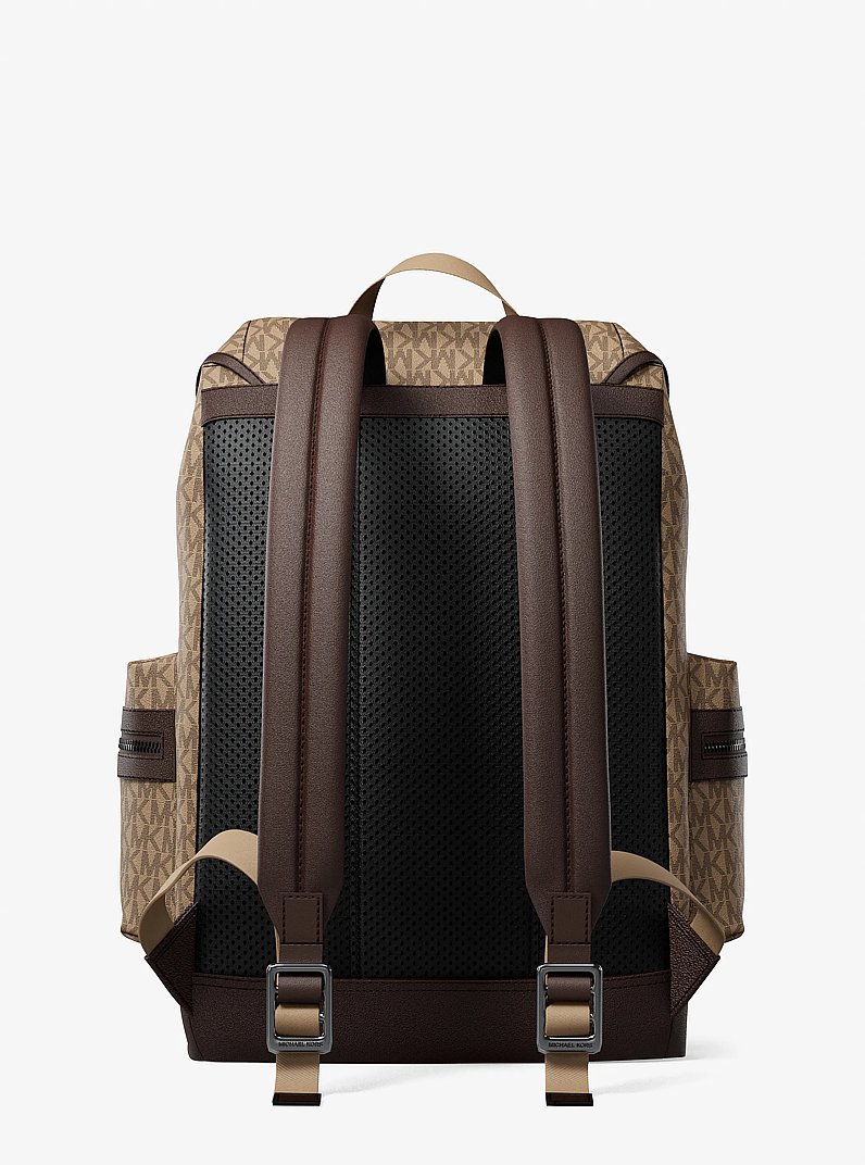 Cooper Logo Backpack in CAMEL | Michael Kors