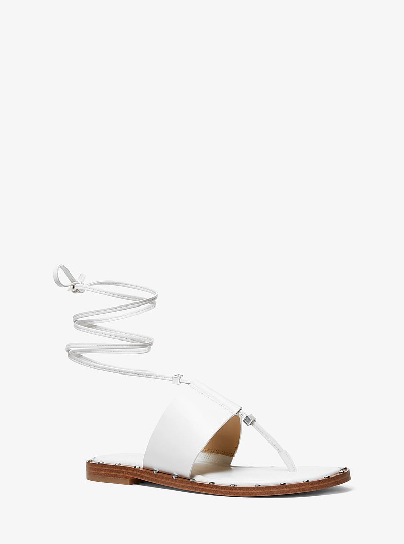 Jagger Leather Lace-Up Sandal