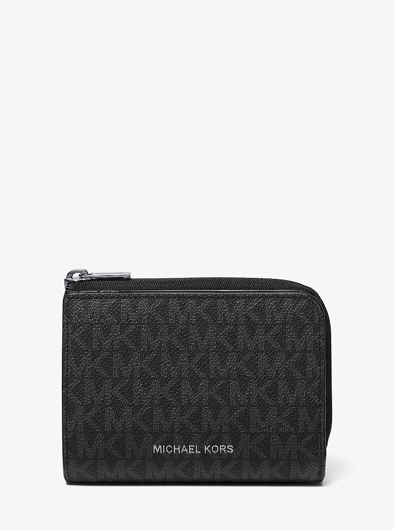 Billetera tipo folio Cooper con logotipo Signature in NEGRO | Michael Kors
