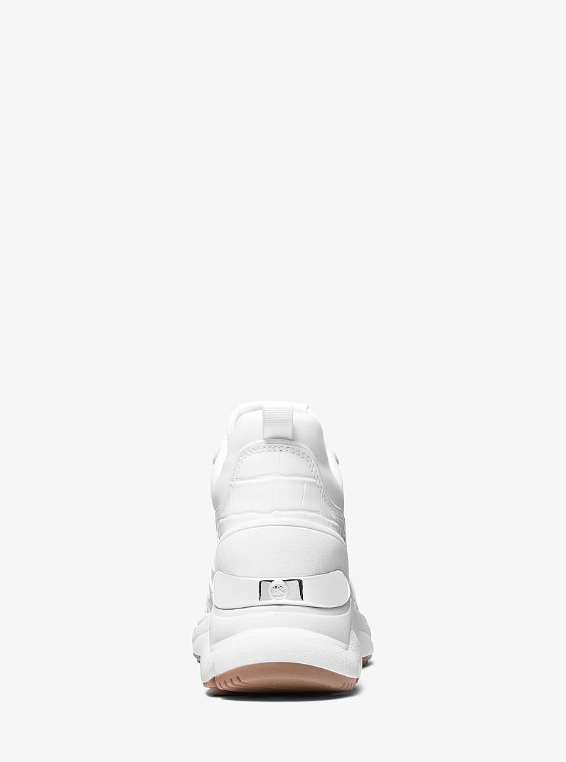 Espadrille Katrina en mat&eacute;riaux multiples in BLANC OPTIQUE | Michael Kors