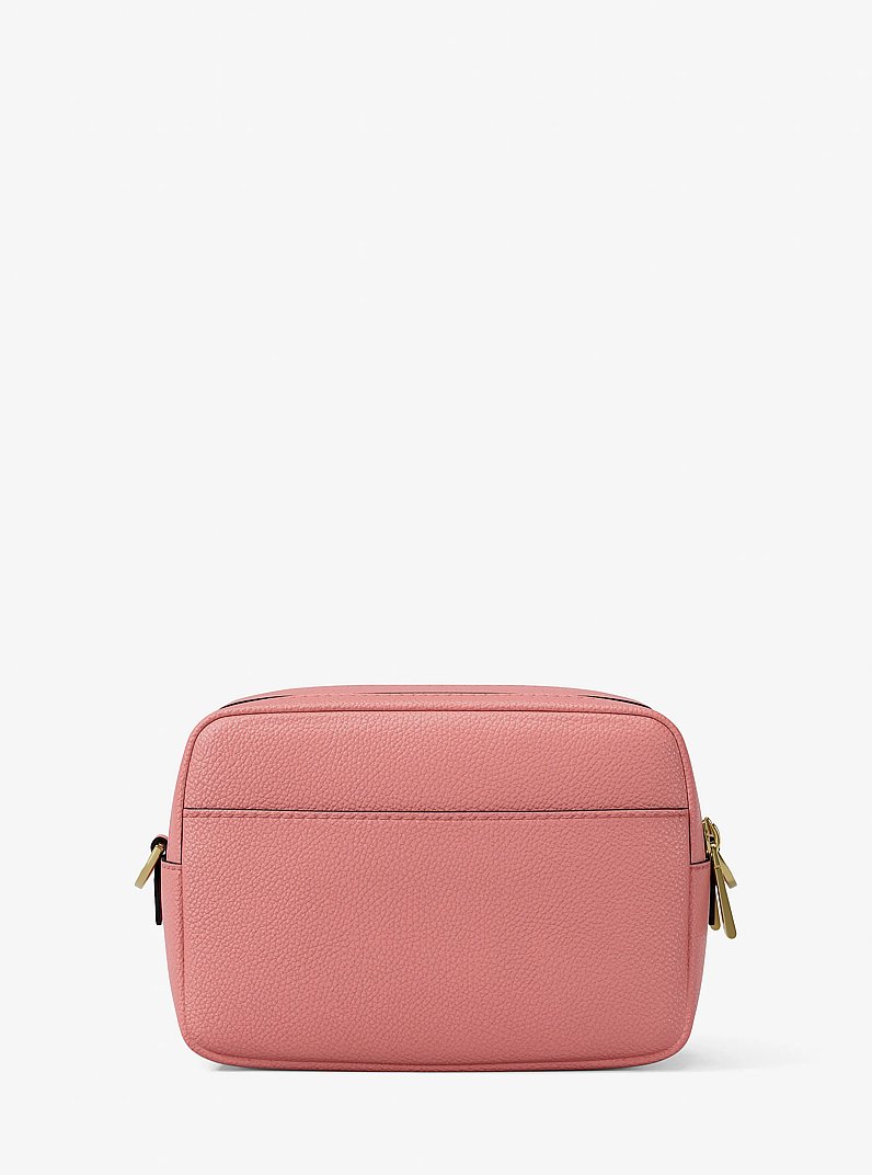 Bryant Medium Pebbled Leather Camera Crossbody Bag in PRIMROSE | Michael Kors
