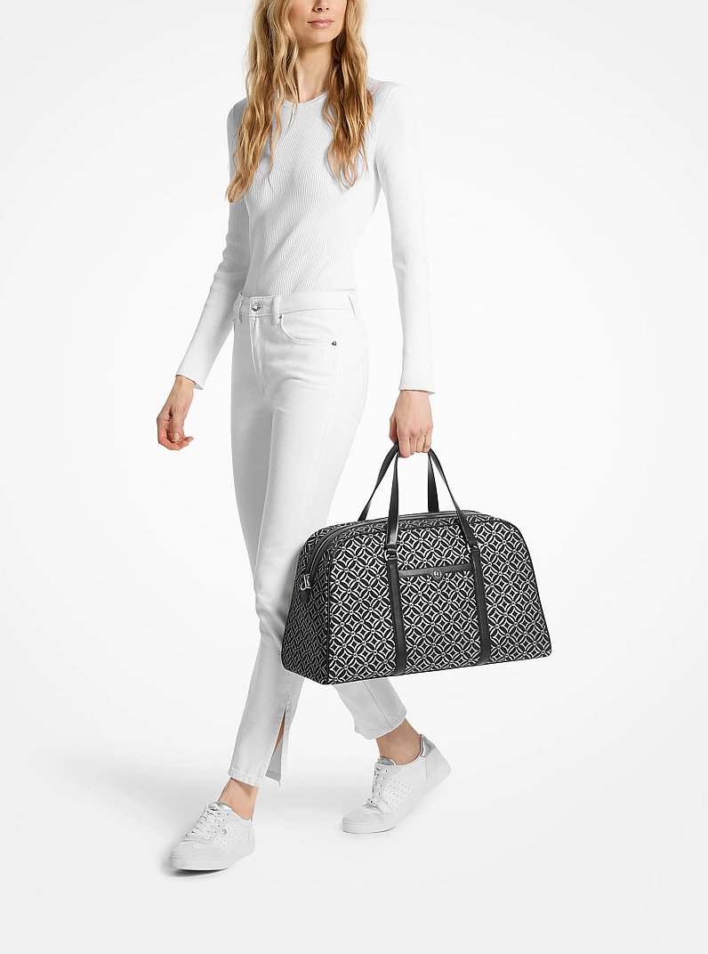 MICHAEL KORS/JET SET TRAVEL（予約分） Jet Set Travel Small Messenger Bag in LT QUARTZ - Sale | Michael