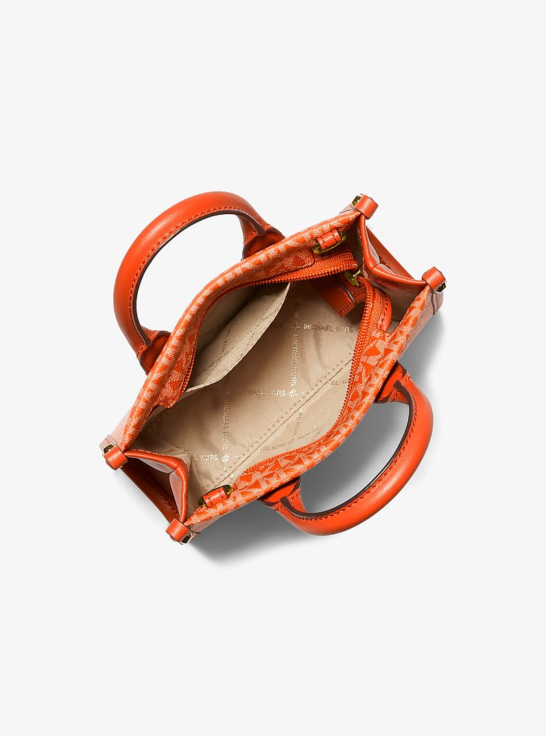Mirella Extra-Small Ombr&eacute; Logo Crossbody Bag