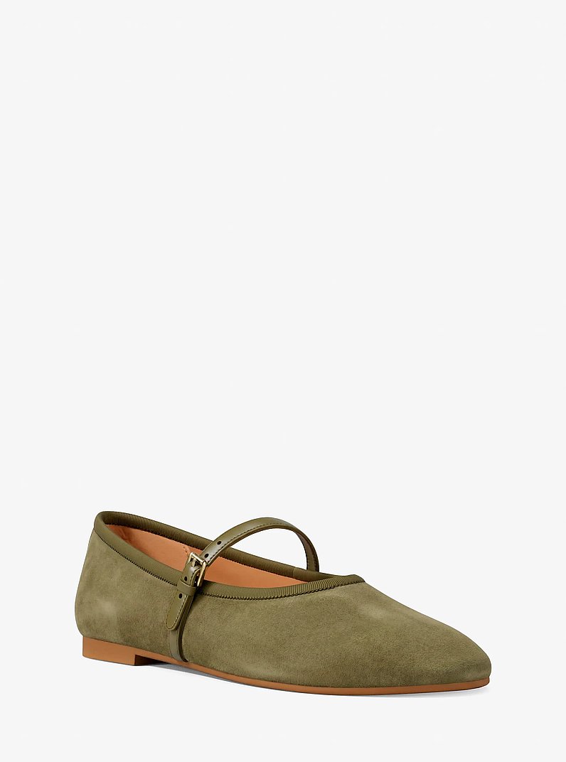 Phoebe Ballet Flat in OREGANO | Michael Kors
