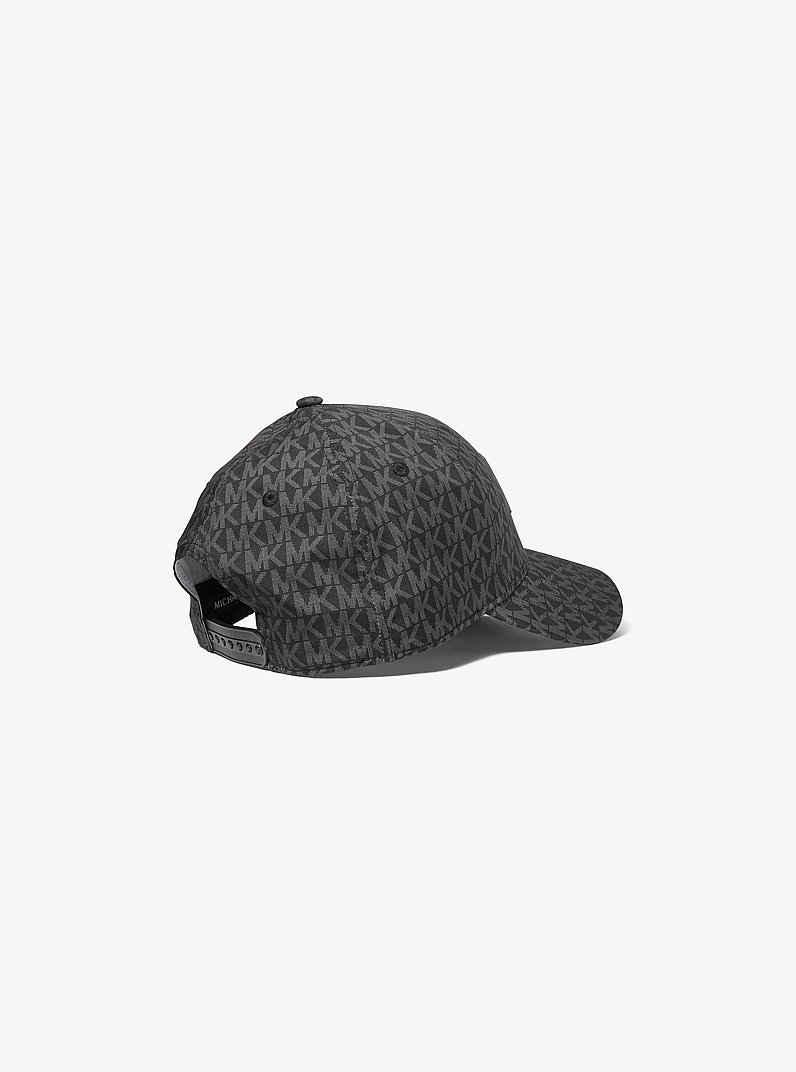 Signature Logo Baseball Hat in BLACK | Michael Kors