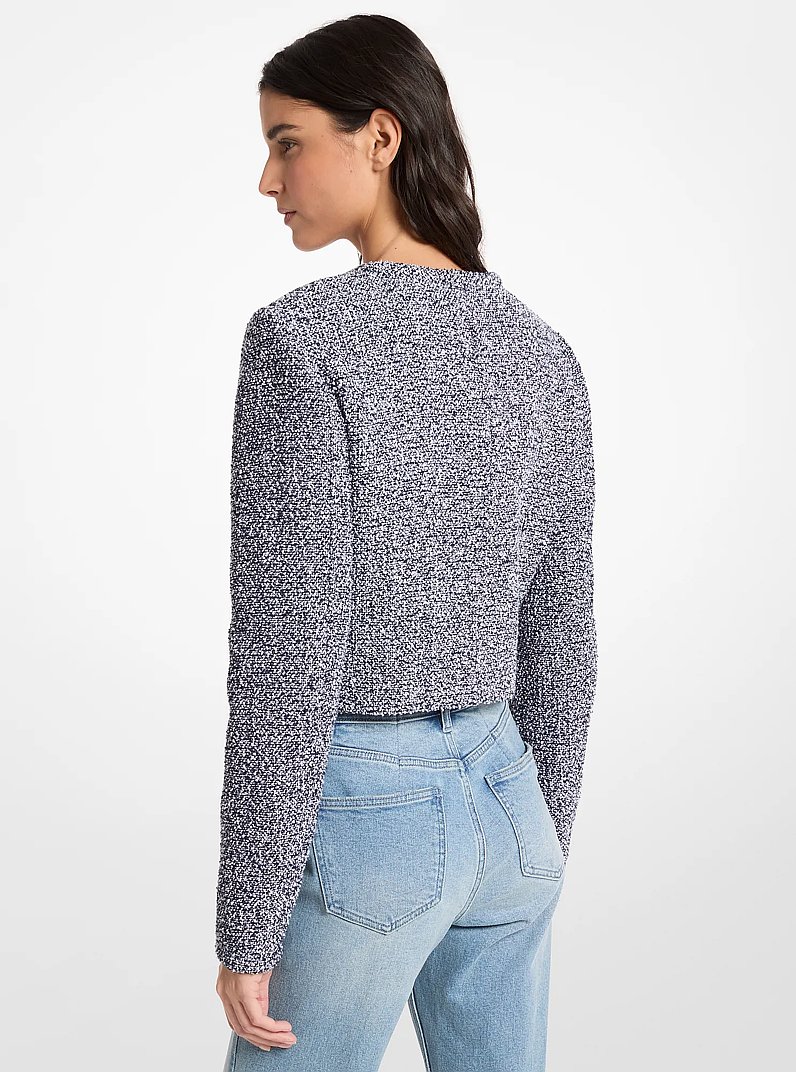 Veste en tweed in MIDNIGHTBLUE | Michael Kors