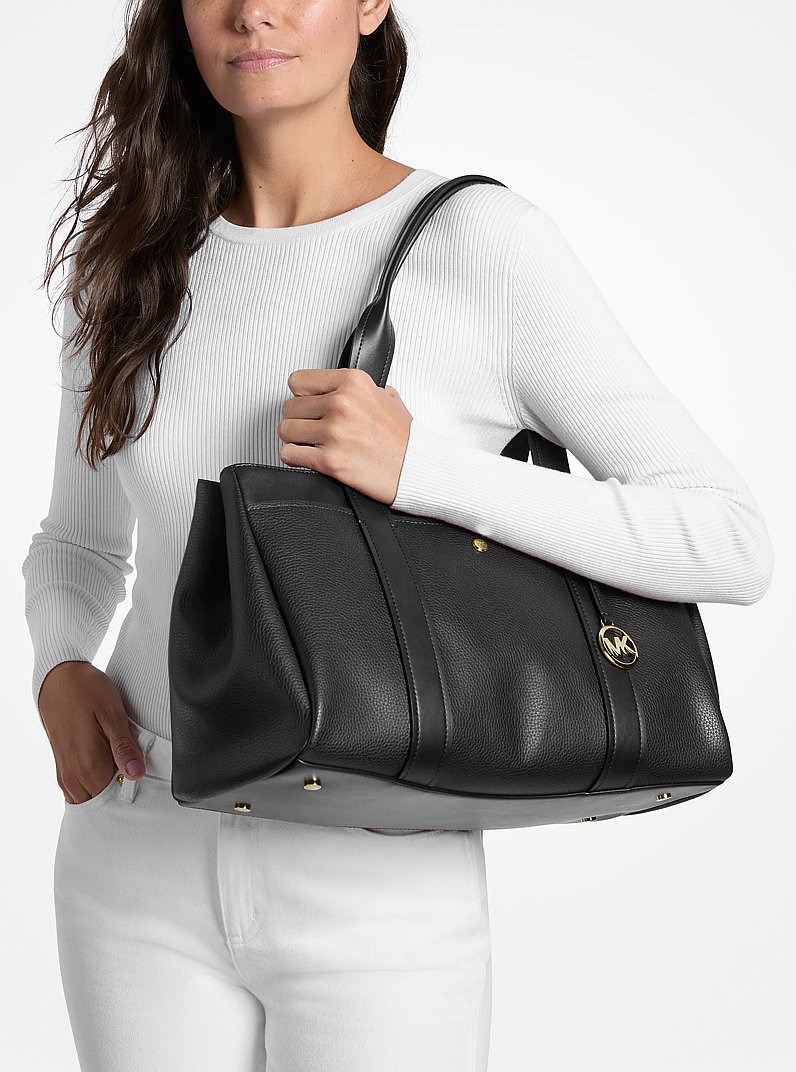 Bolso tote Foster grande in NEGRO | Michael Kors