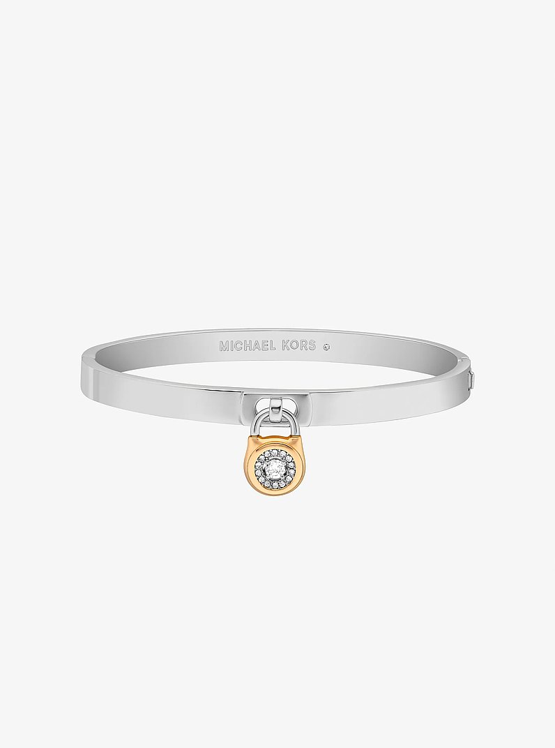 Bracelet &agrave; cadenas &agrave; pav&eacute; in DEUX TONS | Michael Kors