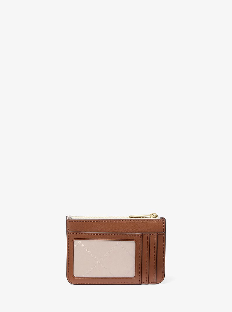 Monedero Jet Set Travel peque&ntilde;o con logotipo in VAINILLA | Michael Kors