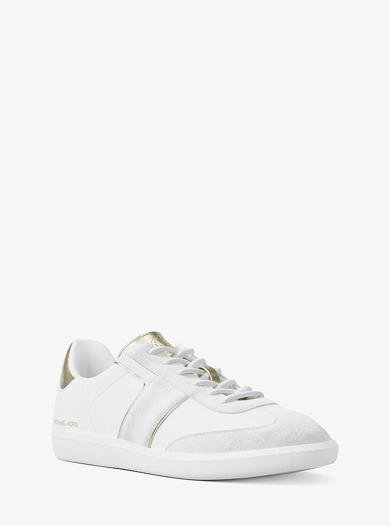 Jovie Leather Sneaker in OPWHT MULTI | Michael Kors