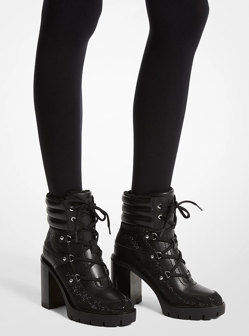 Bota Asher con adornos de cristal in NEGRO | Michael Kors