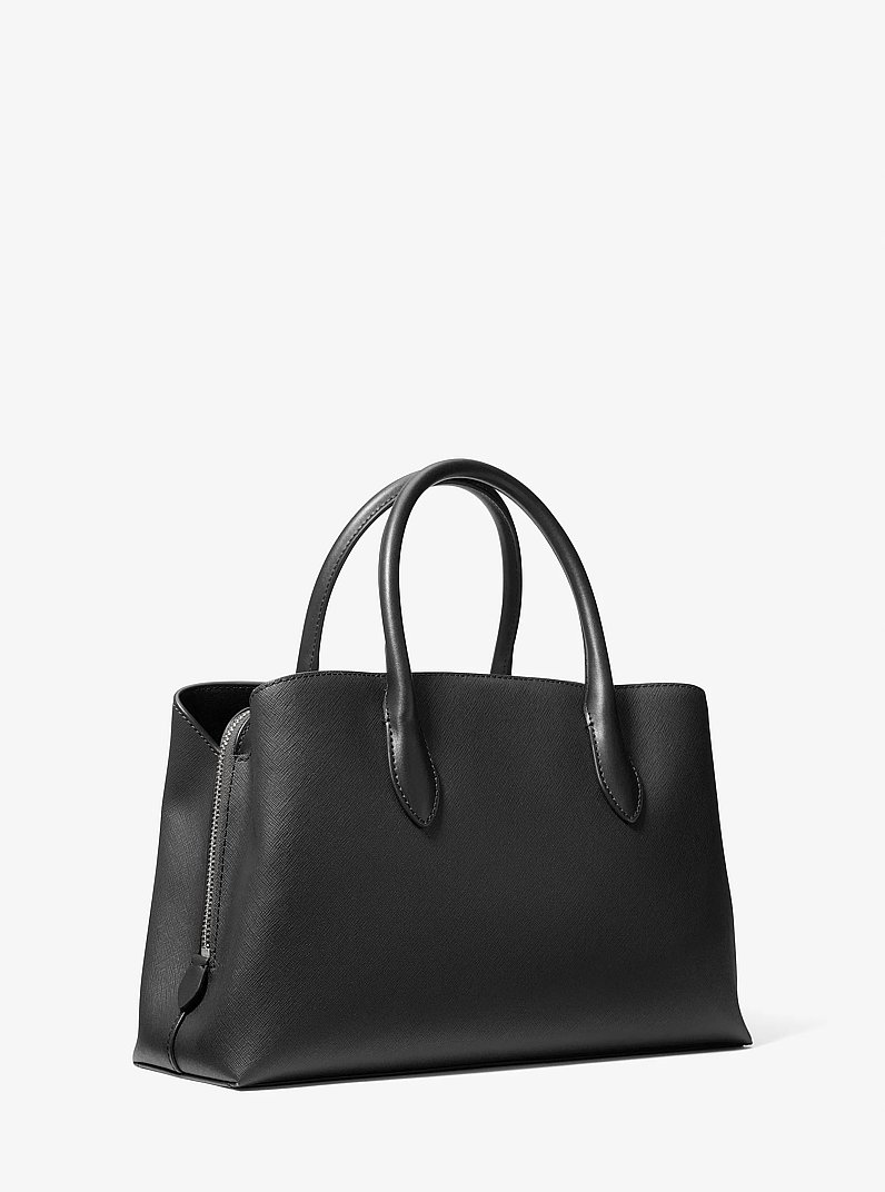 MICKEY STUDSTYLE BLACK MAYA PUハンドバッグ Maya Medium Satchel in BLACK | Michael Kors [US]
