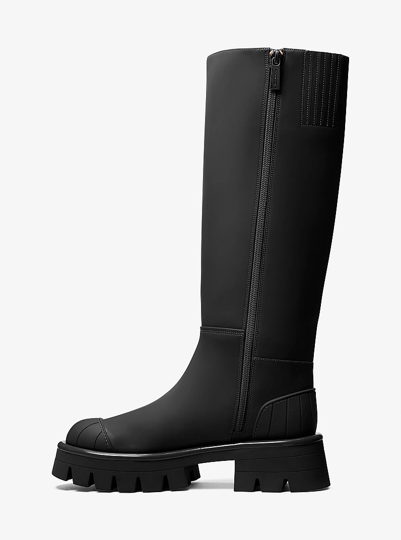 Sydra Rubber Boot in BLACK | Michael Kors