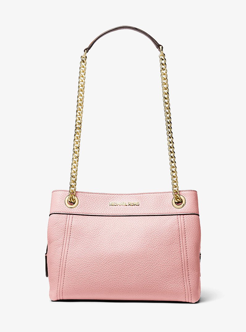 Jet Set Medium Pebbled Leather Chain Shoulder Bag | Michael Kors [US]