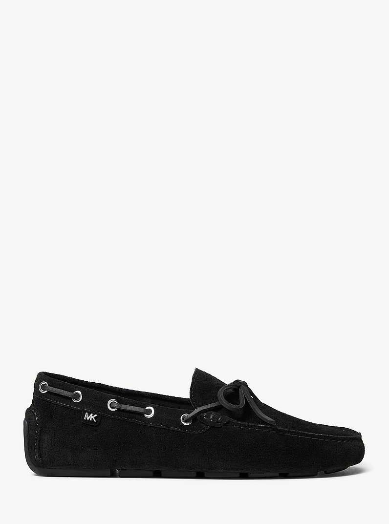Sayer Suede Moccasin  in BLACK | Michael Kors