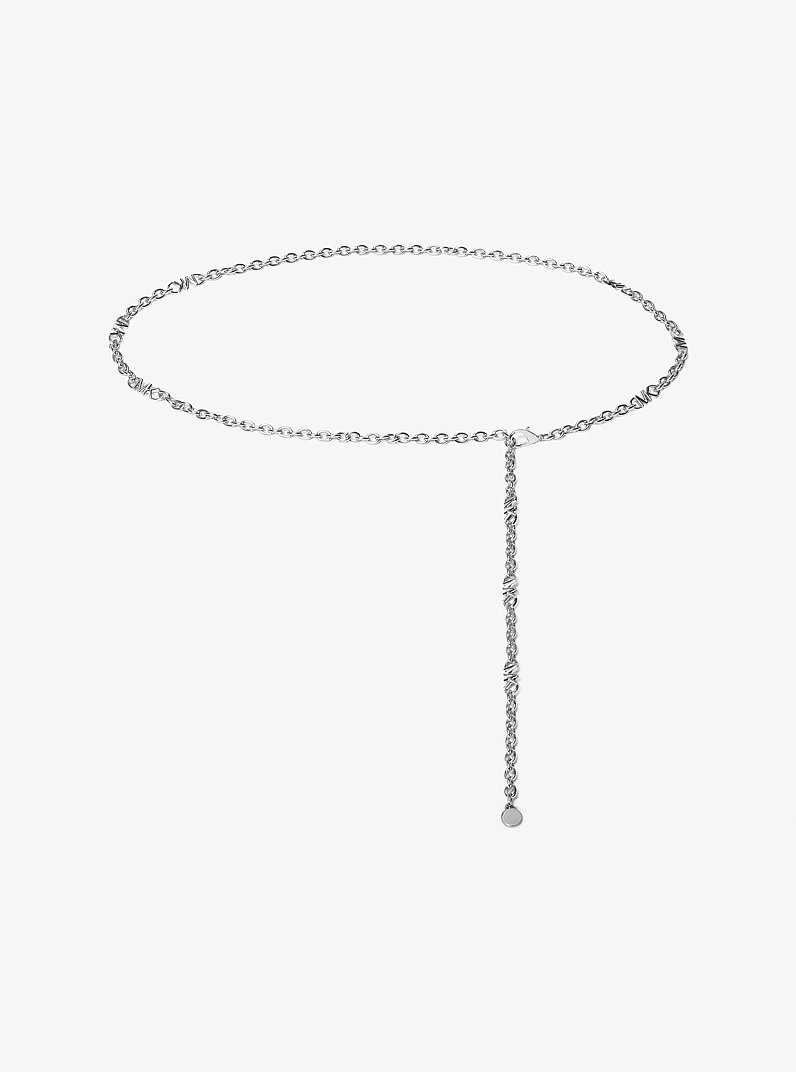 Chain Belt in SILVER | Michael Kors