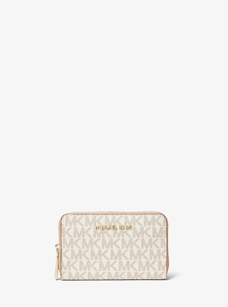 Small Logo Wallet in VANL/SFTPINK | Michael Kors