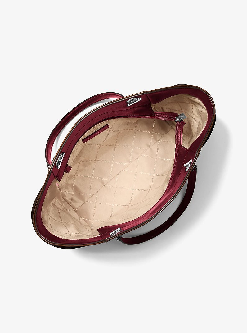 Bolso tote Jet Set Travel grande in GRANATE | Michael Kors
