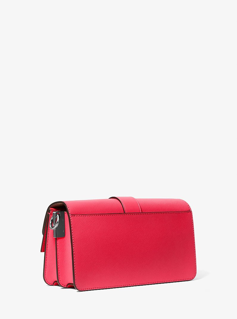 Greenwich Medium Saffiano Leather Shoulder Bag