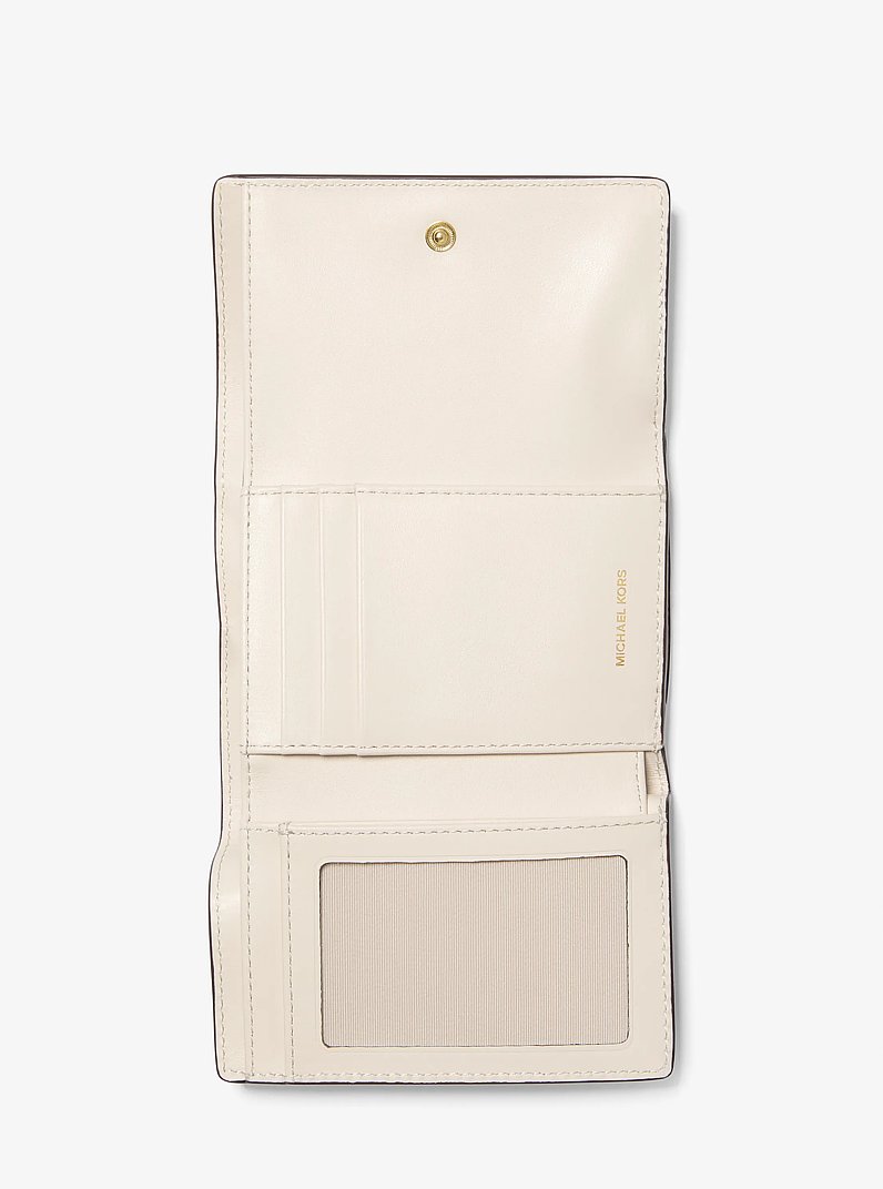 Portefeuille Bryant en cuir grain&eacute; de taille moyenne in CR&Egrave;ME L&Eacute;GER | Michael Kors