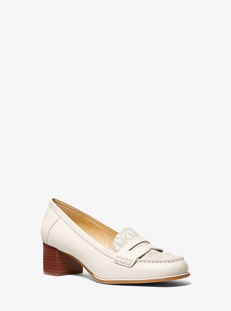 Escarpin Frances Flex en cuir &agrave; logo