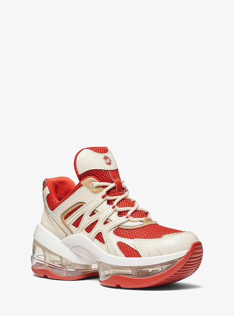 Olympia Sport Extreme Leather and Mesh Trainer