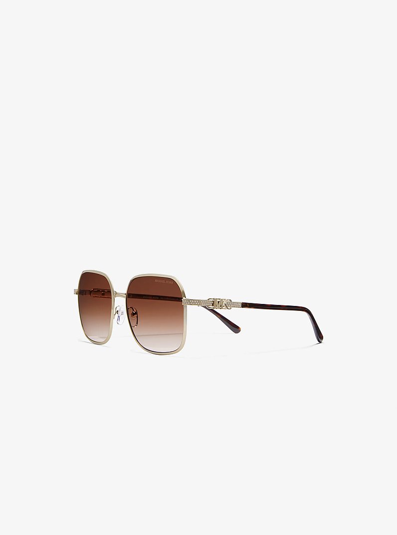 Cadiz Sunglasses in LIGHT GOLD | Michael Kors