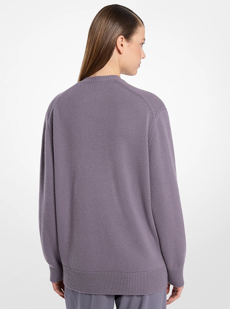 Su&eacute;ter de cachemira con cuello en V in IRIS | Michael Kors