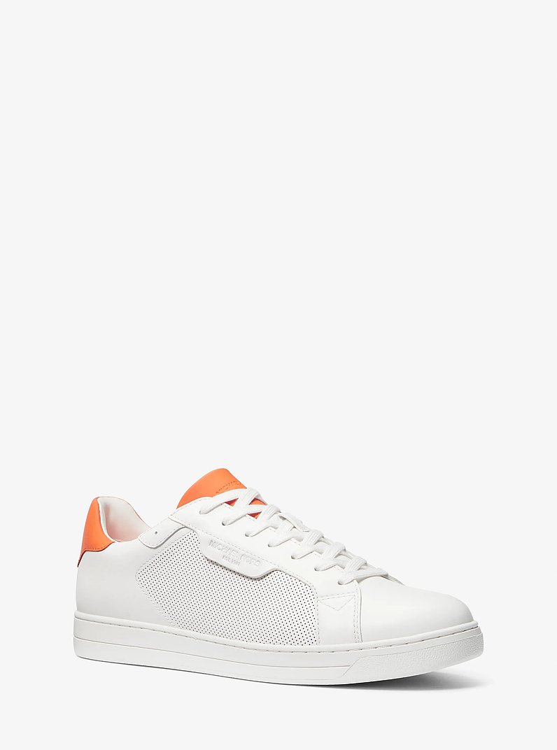 Espadrille Keating en cuir perfor&eacute;