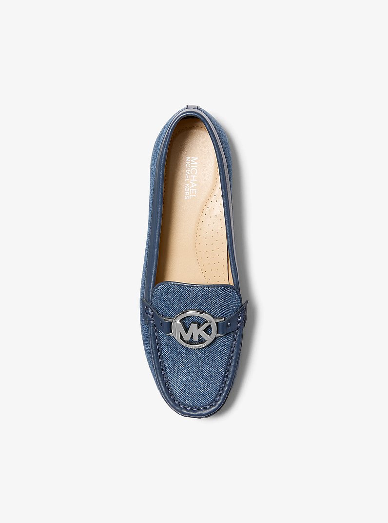 Fulton Denim Mocassin in LT VTBLU WSH | Michael Kors