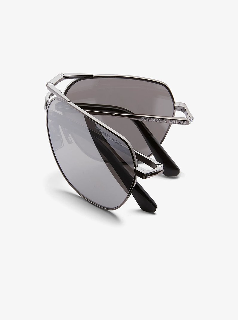 Keswick Sunglasses in GUNMETAL | Michael Kors