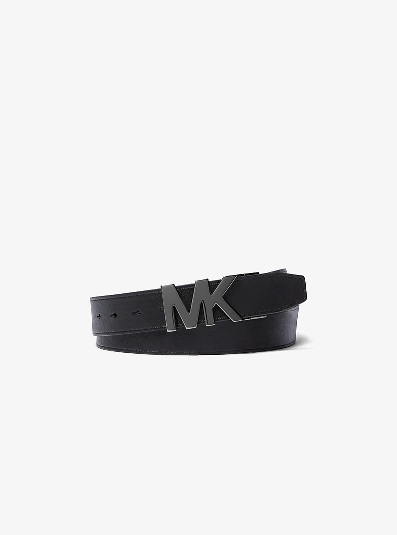 4-in-1 Signature Logo Belt Box Set in ADML/PL BLUE | Michael Kors
