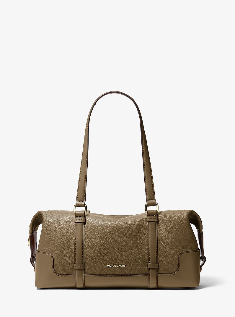 Bolso de hombro Teddi grande texturizado in LODEN | Michael Kors