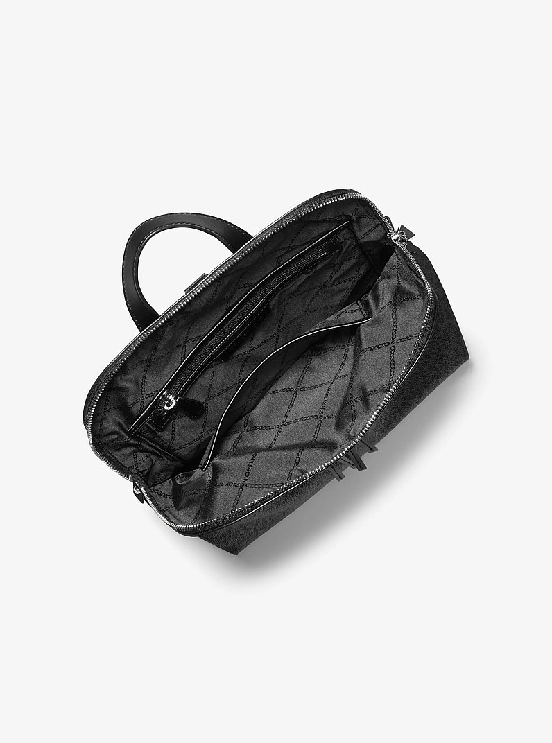 Rhea Medium Logo Slim Backpack