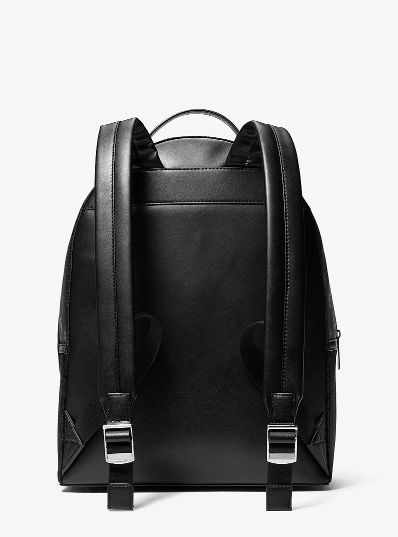 Sheila Large Woven Logo Nylon Backpack | Michael Kors [US]