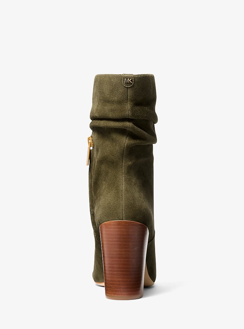 Shayna Suede Boot in LODEN | Michael Kors