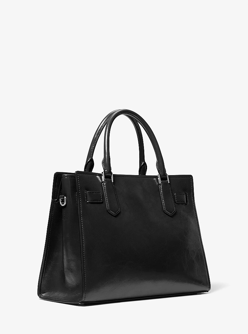 Bolso satchel Hamilton mediano in NEGRO | Michael Kors