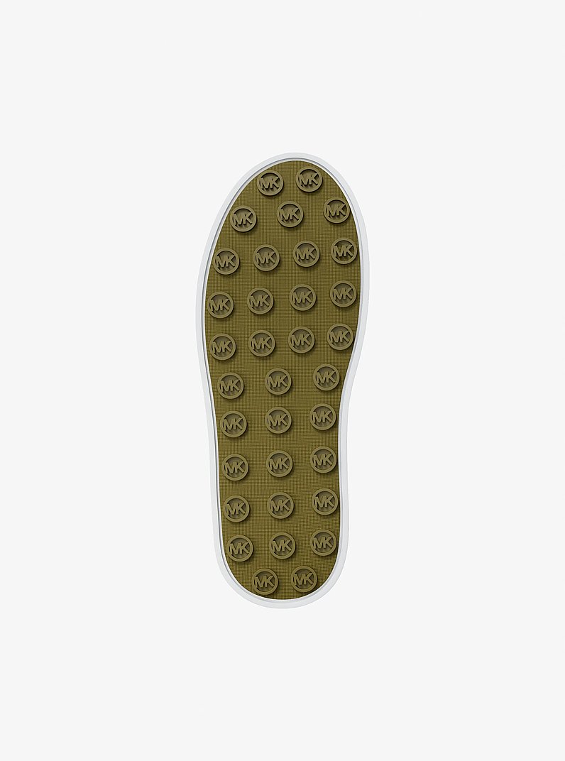 Romey Embellished Platform Sneaker in CREAM MULTI | Michael Kors
