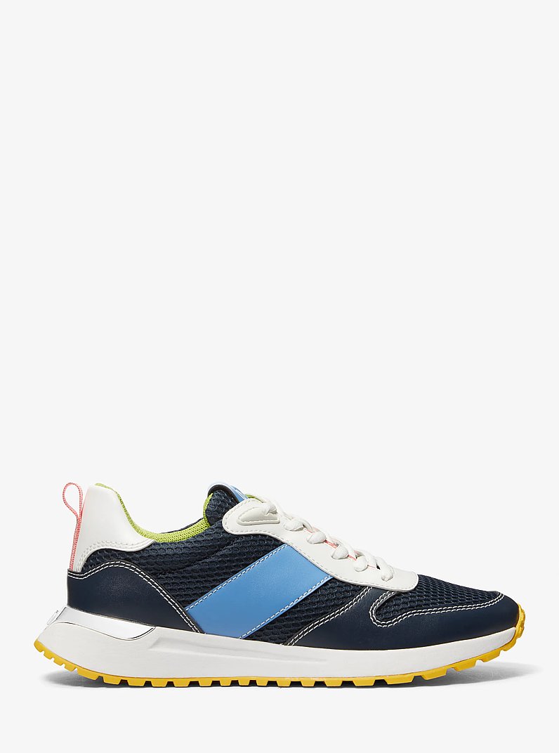 Dev Color-Block Trainer in NAVY MULTI | Michael Kors