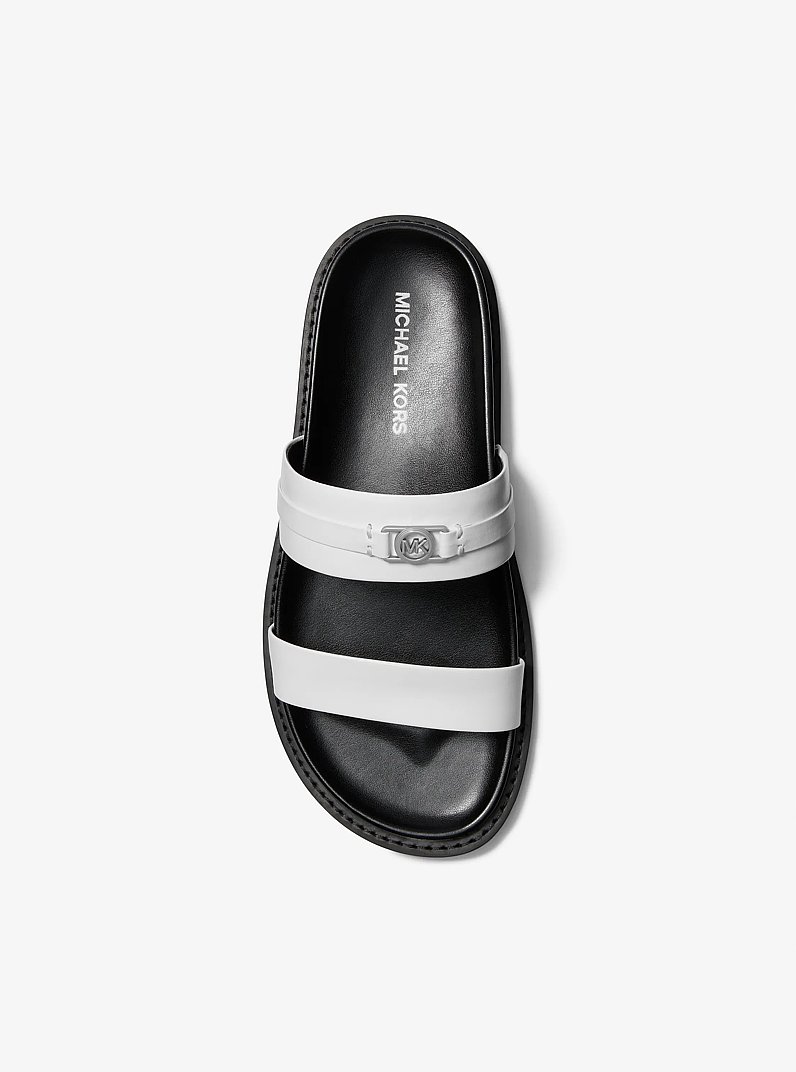 Mandy Leather Flat Sandal