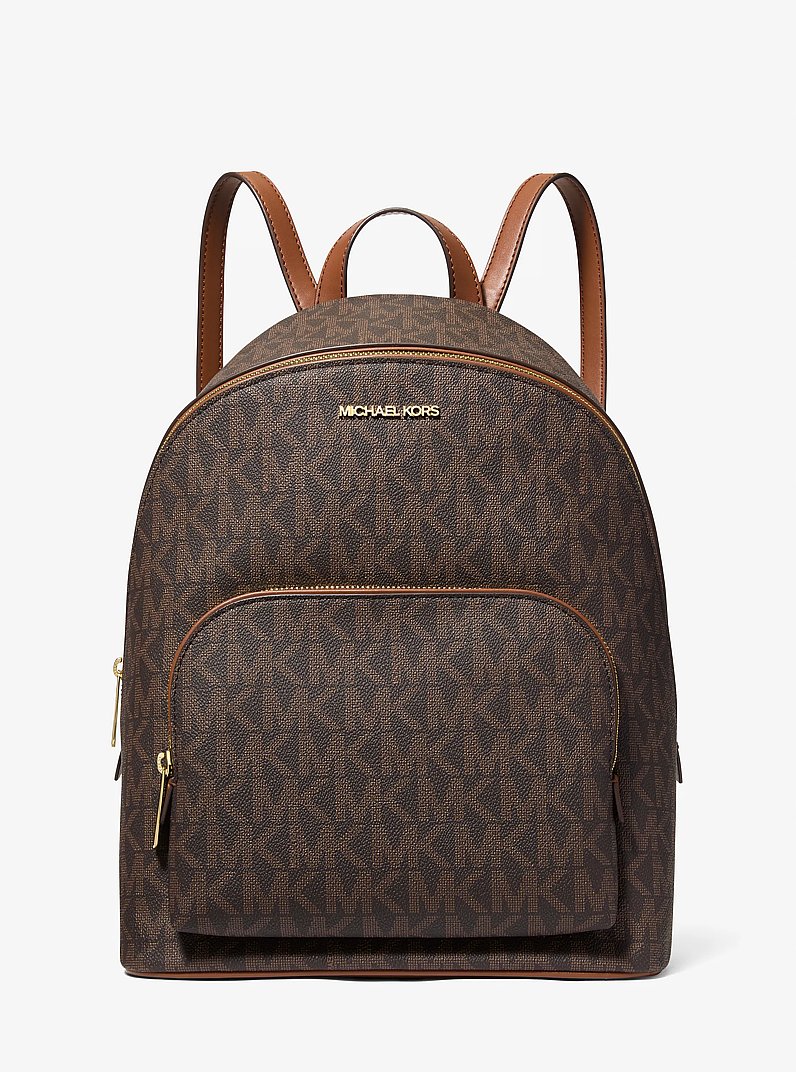 Sac &agrave; dos Connie de taille moyenne avec logo Signature in MARRON/LUGGAGE | Michael Kors