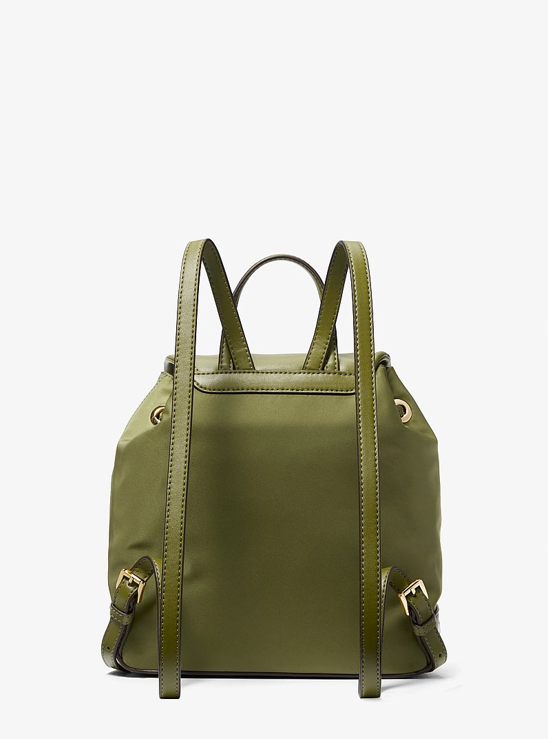 Cara Small Nylon Backpack in SMOKEY OLIVE | Michael Kors
